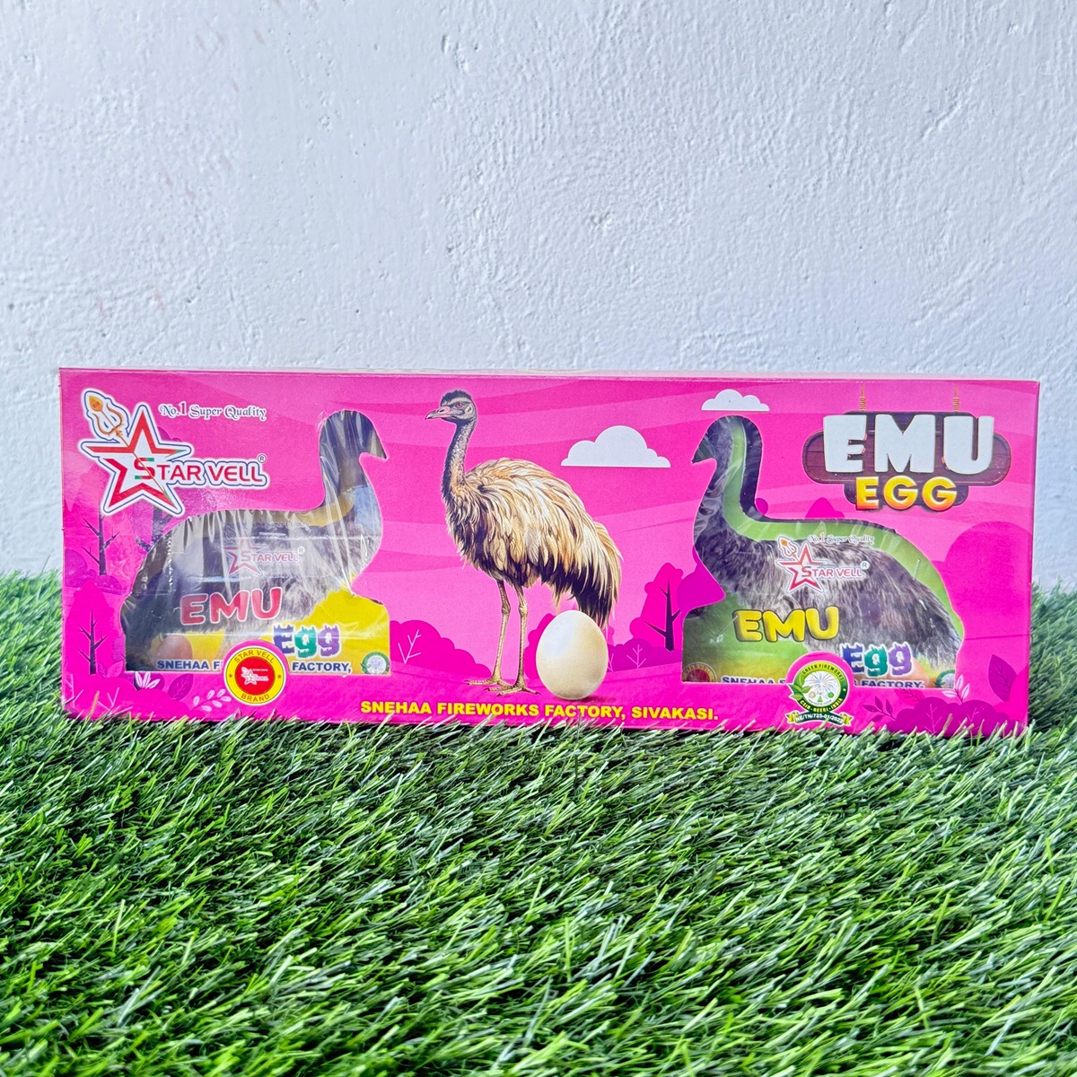 Emu Egg (2Pce)